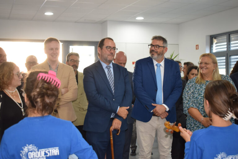 João Costa esteve presente na inauguração da obra
