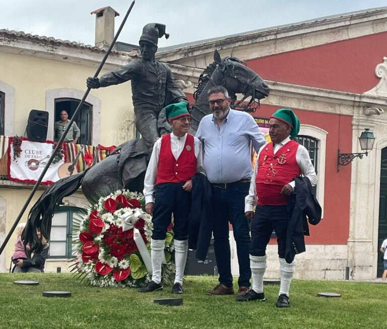 A homenagem ao campino em Vila Franca de Xira