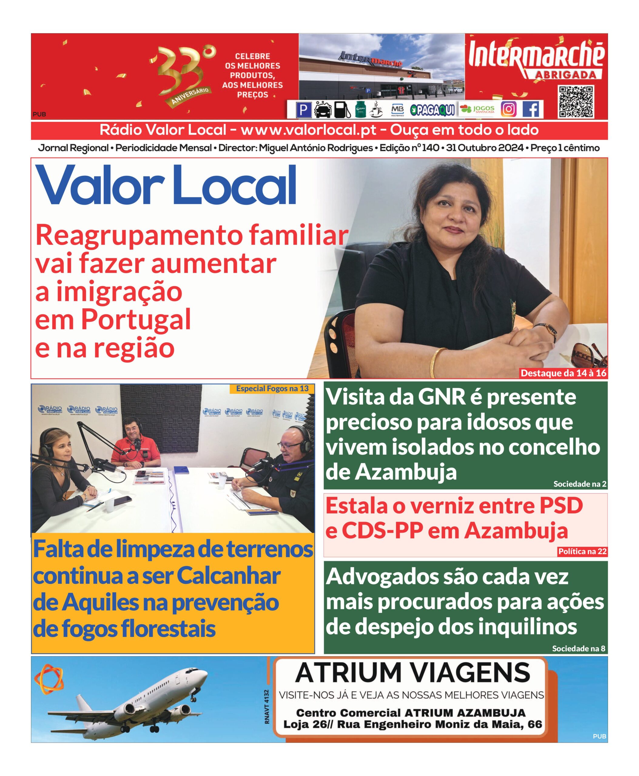 Jornal Valor Local, edição outubro 2024