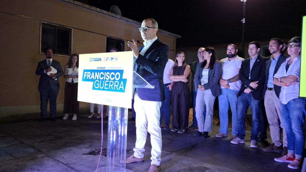 O candidato à Assembleia Municipal