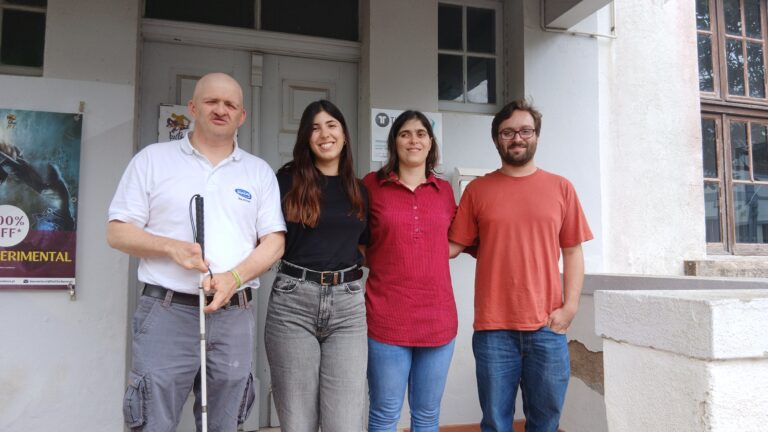 Técnicos e direção da associação