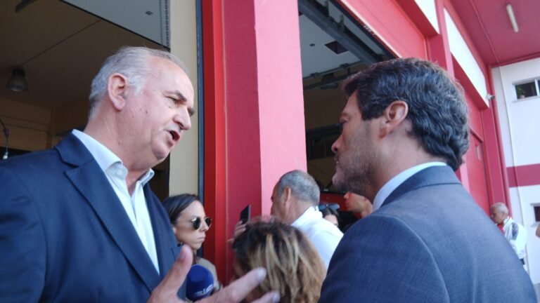 Matos e Ventura numa acesa troca de palavras