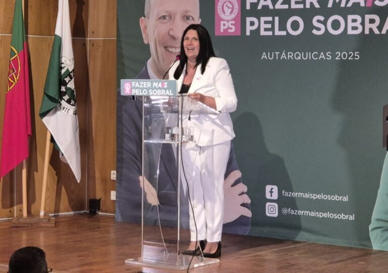A apresentação da candidata