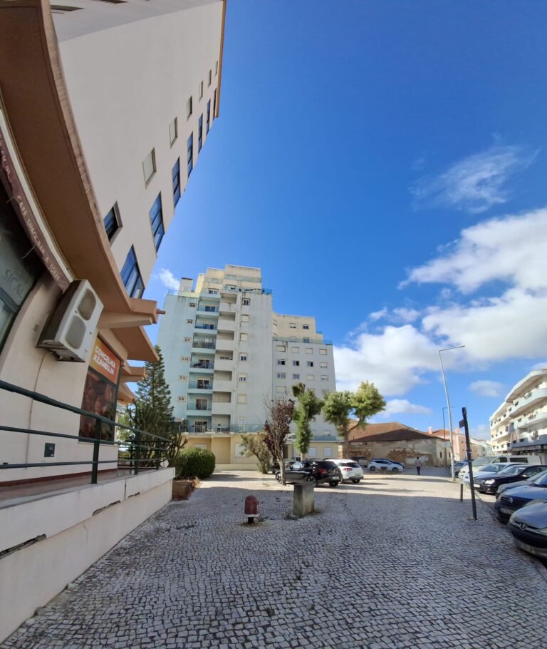 O edifício em causa