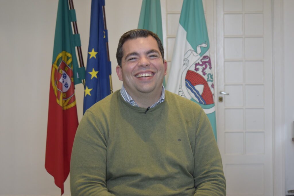 Presidente da Junta de Alcoentre André Silva entrevistado pelo Valor Local