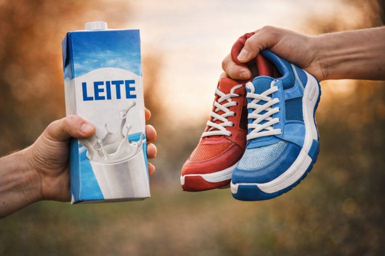 Cruz Vermelha de Aveiras de Cima promove troca solidária de alimentos por ténis