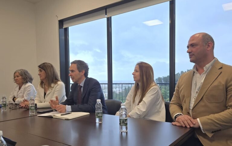 O Conselho de Administração da ULS em encontro com os jornalistas