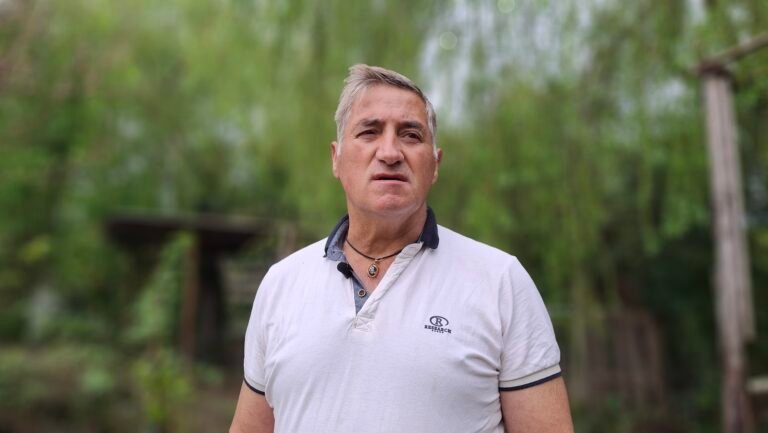 Joaquim Carlos Neves recorda o impacto da tempestade nas hortas