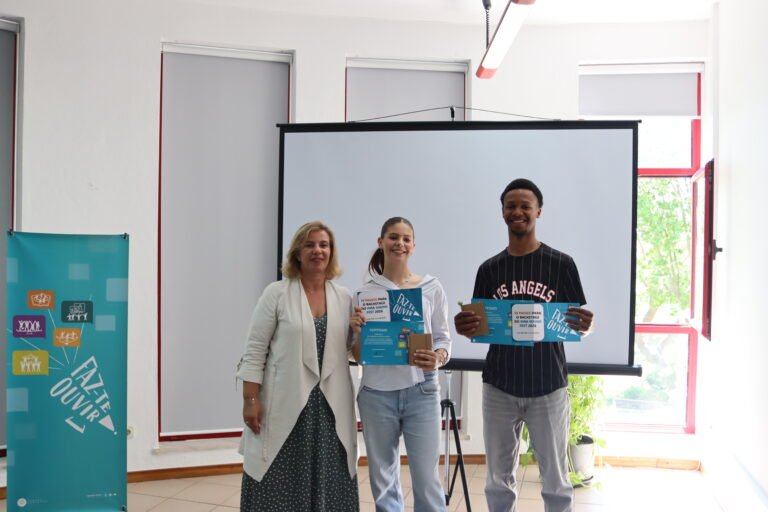 Associação de Estudantes do Forte da Casa distinguida com prémio “Boa Prática” no projeto “Faz-te ouvir!”
