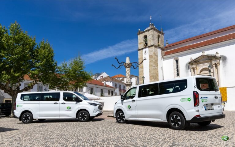 Novas carrinhas elétricas em Azambuja