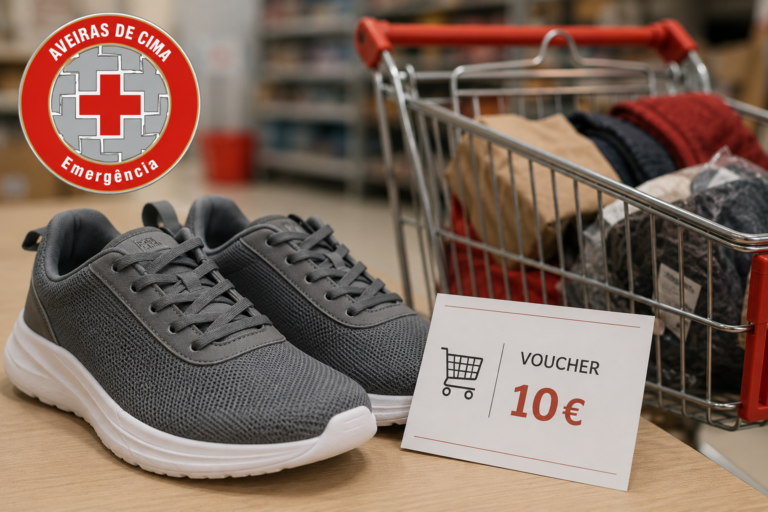 “Porque é que um voucher de 10 euros pode valer um par de ténis em Aveiras de Cima?”
