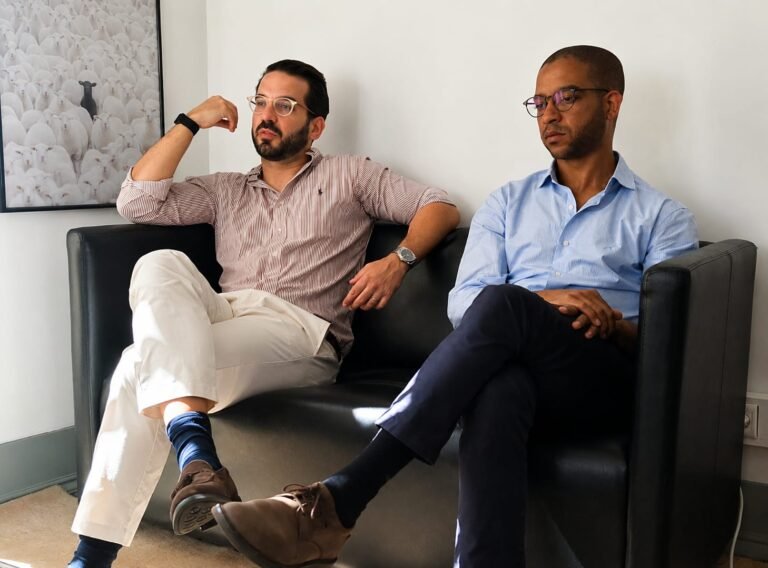 David Pato Ferreira ( Esquerda) e Fábio Mousinho