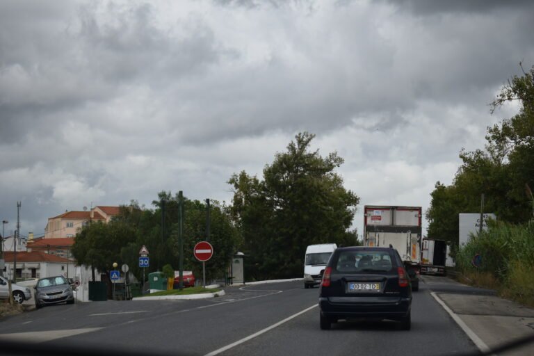 Estrada nacional 3 em Vila Nova da Rainha - Foto: Valor Local (DR)