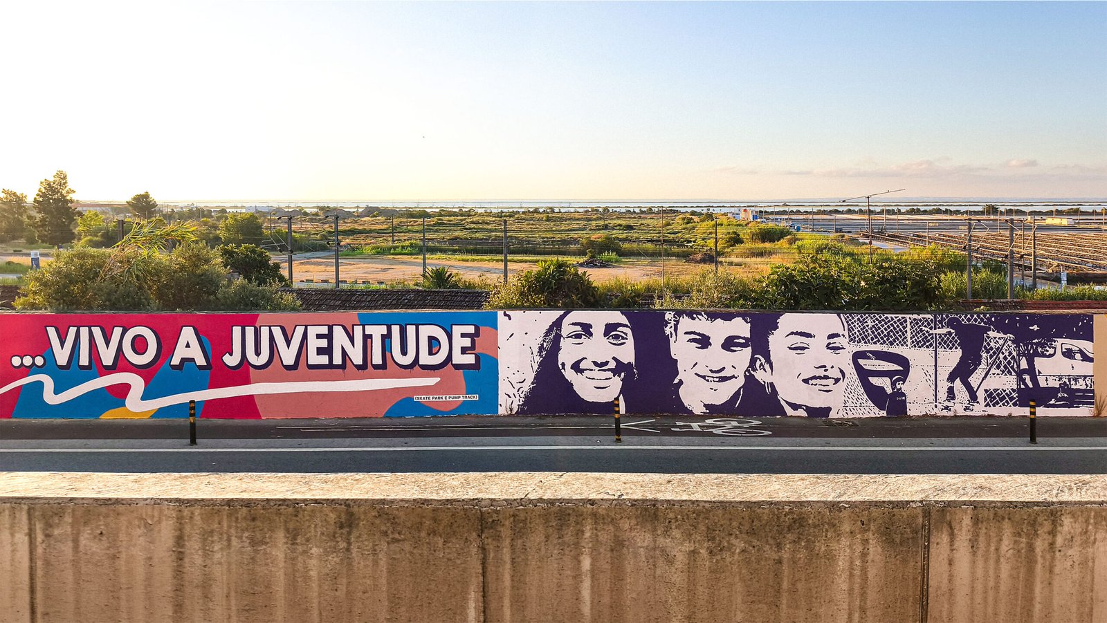 Mural da autoria de João Pereira