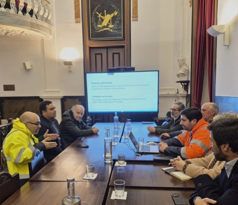 Município de Alenquer com Proteção Civil durante as intempéries do início do ano