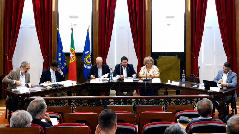 Reunião do executivo municipal de Alenquer, onde a Variante Industrial da Passinha esteve em cima da mesa