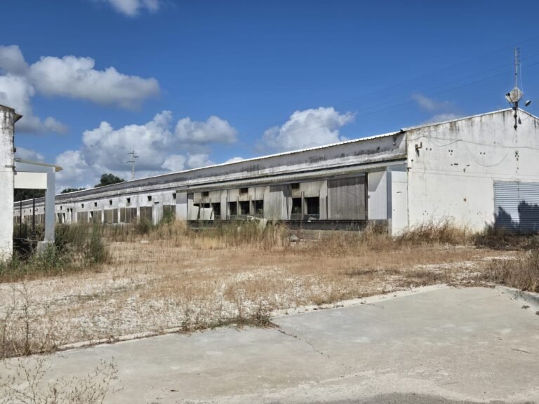 Antigas instalações na Coutada Velha