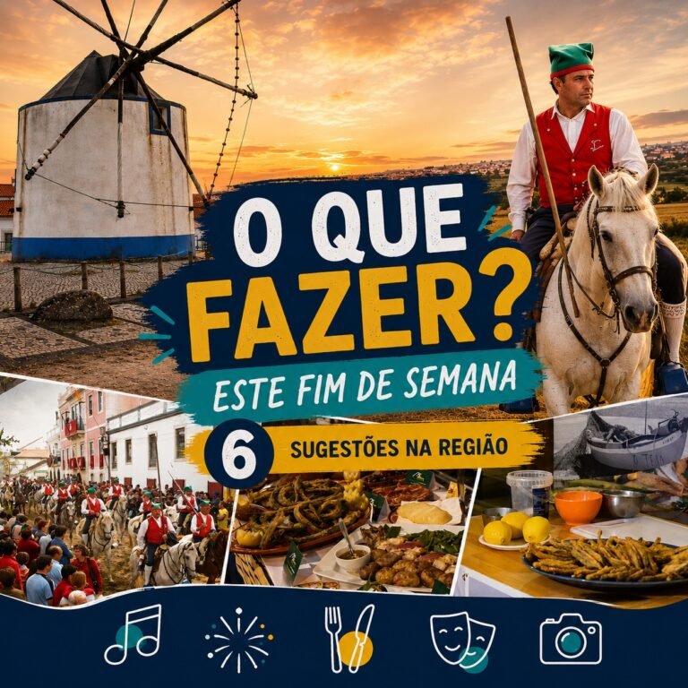 O que fazer este fim de semana? Cinco sugestões na região