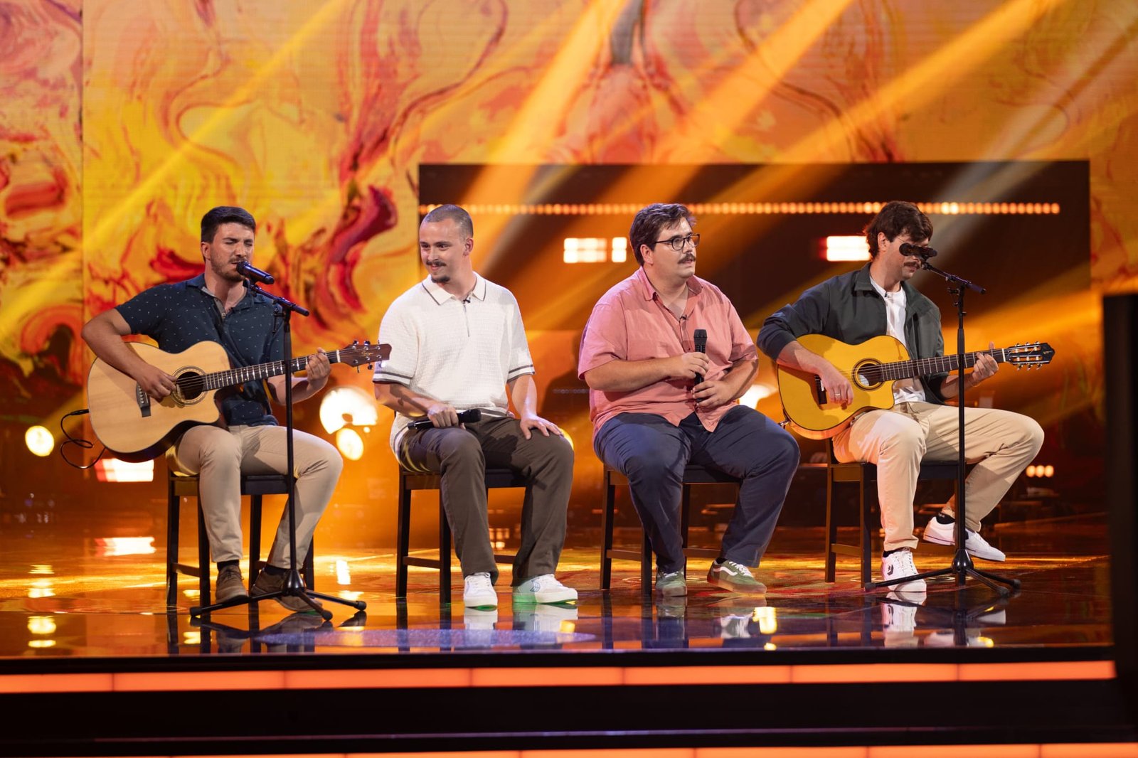 Os Rumo Certo em palco