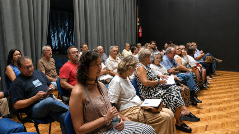 População das Marés no início da sessão