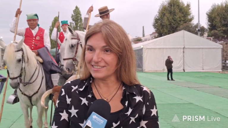 A presidente da Câmara de Benavente em entrevista ao Valor Local em Direto