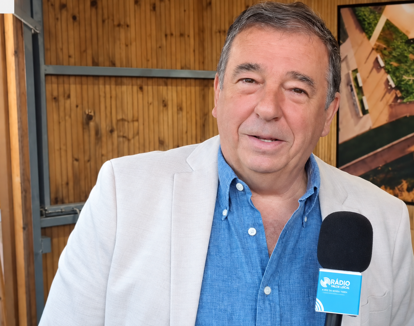 José Arruda durante a Alma do Vinho em Alenquer