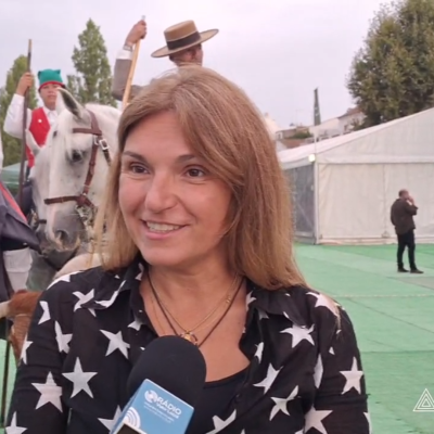 A presidente da Câmara de Benavente em entrevista ao Valor Local em Direto