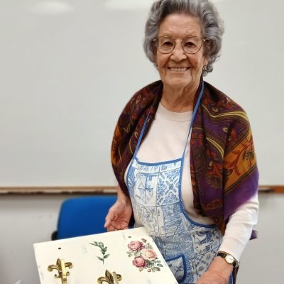 Virgínia Pinto é uma das pioneiras nestas aulas