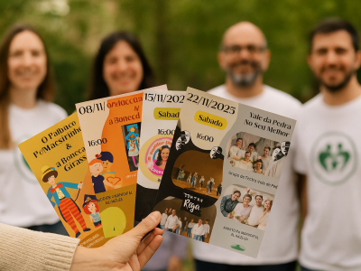 Iniciativas solidárias para toda a família