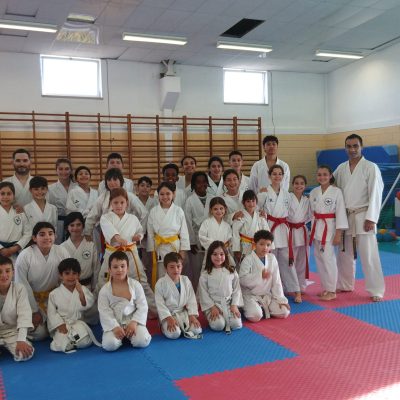 A família do Karaté em Aveiras de Cima