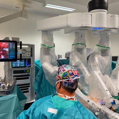 Cirurgia com recurso a esta nova tecnologia