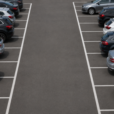 Na calha mais lugares de estacionamento nas duas localidades