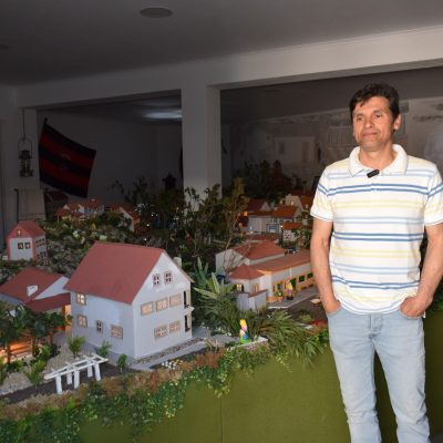 Nuno Lourenço dá-nos a conhecer o esforço do seu trabalho nesta reconstituição à escala da aldeia