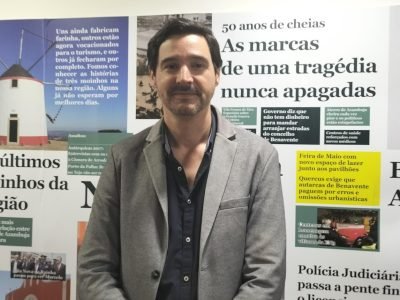 O Presidente da Junta de Freguesia de Vila Franca de Xira, Ricardo Carvalho
