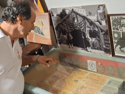 Responsável da tertúlia dá a conhecer o seu património