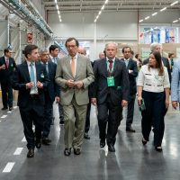 Visita ao interior do Bloco Logístico da Mercadona em Almeirim