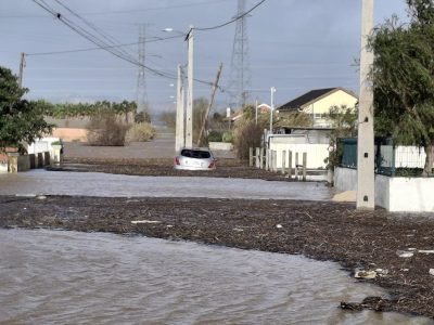 Cheias mantêm Vila Nova da Rainha sob forte pressão e EN3 continua cortada