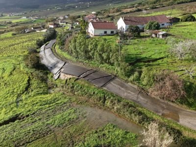 O Concelho de Arruda dos Vinhos tem 18 estradas encerradas