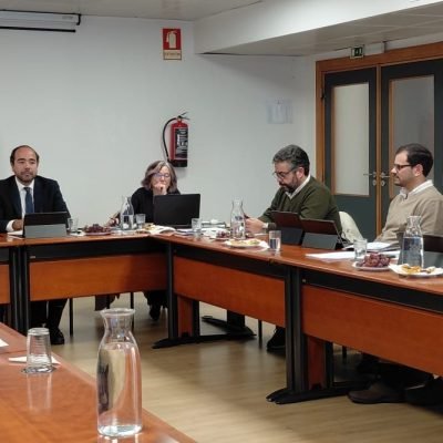 CIMLT reunida com  secretário de Estado do Planeamento e Desenvolvimento Regional, Hélder Reis