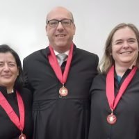 A delegação de Azambuja da ordem dos Advogados. Ao centro António Jorge Lopes