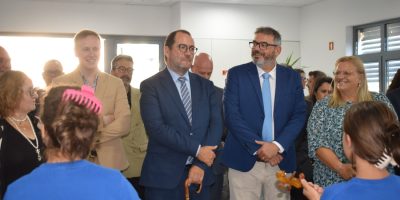 João Costa esteve presente na inauguração da obra
