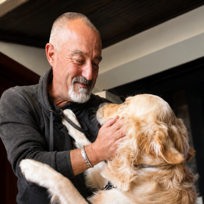 Bruno Reis trabalha com cães há mais de 30 anos