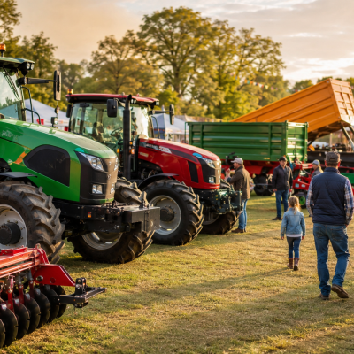 Exposição de máquinas agrícolas será um dos atrativos do certame