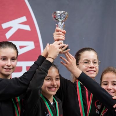 A equipa feminina trouxe um terceiro lugar