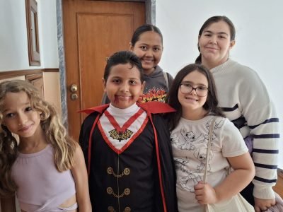 Vários amigos e vizinhos partiram rumo ao Pão por Deus neste 1 de novembro